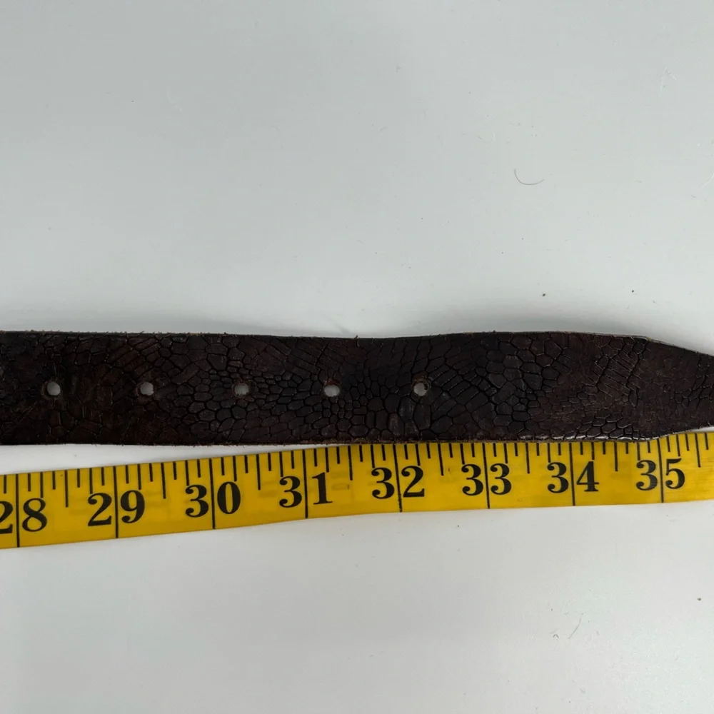 True Religion Brown‎ Leather Belt S